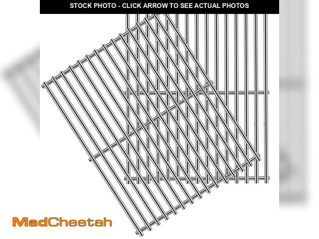 Lot 74-14377615 - Adviace 17 Inches Grill Grates Replacement for Home Depot Nexgrill 4 Burner 720-0830H, 720-0783E, 72...