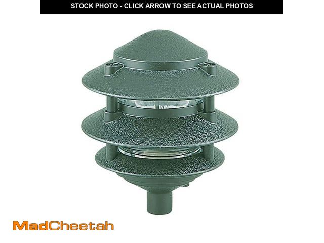 Lot 74-14315221 - Generation Lighting Ambiance 1-Light Emerald Green Landscape Path Fixture - UNUSED