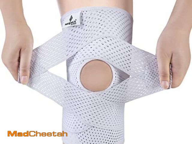 Lot 74-12051130 - NEENCA Knee Brace for Knee Pain, Compression Knee Support with Air Mesh Fabric, Adjustable Knee Wrap...
