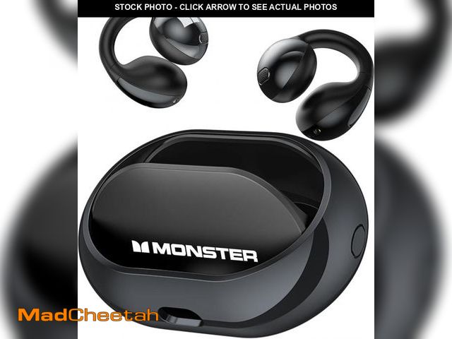 Lot 74-12329488 - *SEE DETAILS* Monster Open Ear AC600 Headphones, Bluetooth 5.4 Wireless Earbuds with HiFi Stereo, Cl...