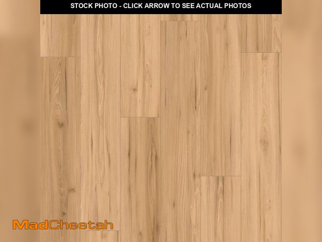 Lot 74-14605692 - Home Decorators Collection Elland Road Elm 12 mm T x 8 in. W Waterproof Laminate Wood Flooring(15.94...