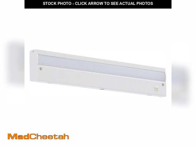 Lot 74-12691957 - 18 in. Hardwired White Integrated LED Under Cabinet Light - UNUSED