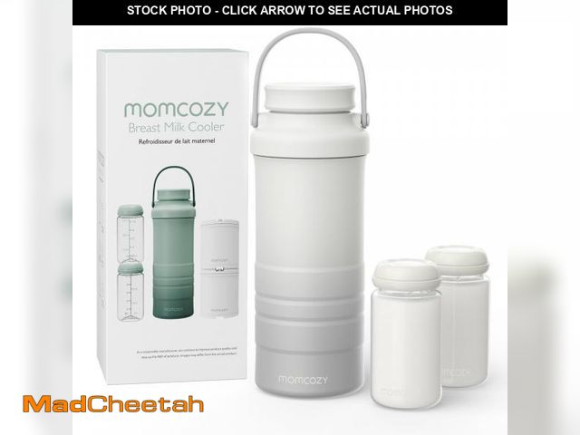 Lot 74-12218601 - Momcozy 22oz Portable Breast Milk Cooler for Outdoor, Life Saver with 360ÃÂ° Total Cooling for 24 H...