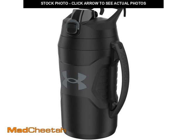 Lot 74-13966483 - Under Armour Half Gallon Water Bottle Insulated, 64oz Insulated Water Bottle with Handle, Fence Hook...