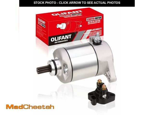 Lot 74-13630372 - Starter &amp; Relay for Arctic Cat 400 Auto 4x4 2005-2014,400 4x4 Auto FIS/TBX/VP/TRV,Arctic Cat 400...