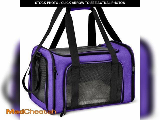 Lot 74-13543852 - Henkelion Pet Carrier for Small Medium Cats Dogs Puppies up to 15 Lbs, Airline Approved Small Dog Ca...