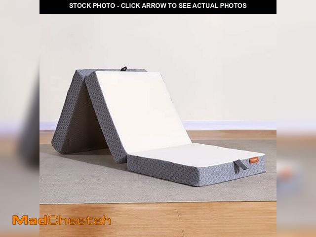 Lot 74-13794323 - Sweetnight Tri Folding Mattress - 4-inch Single Size Foldable Mattress with a Collapsible and Washab...