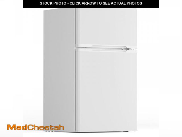 Lot 74-12513439 - *SEE DETAILS* Electactic 3.1 Cu.Ft Small Fridge with Freezer, Compact Refrigerator with 2 Doors, Min...