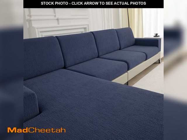 Lot 74-14210064 - Jialudora Couch Cushion Covers Sectional Couch Covers Stretch Washable Soft Seat Cushion Covers Furn...