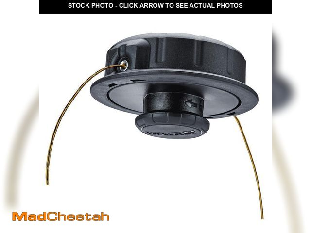 Lot 74-14254443 - DEWALT Replacement Head and 0.080 in. Line for Cordless Battery Operated Bump Feed String Grass Trim...