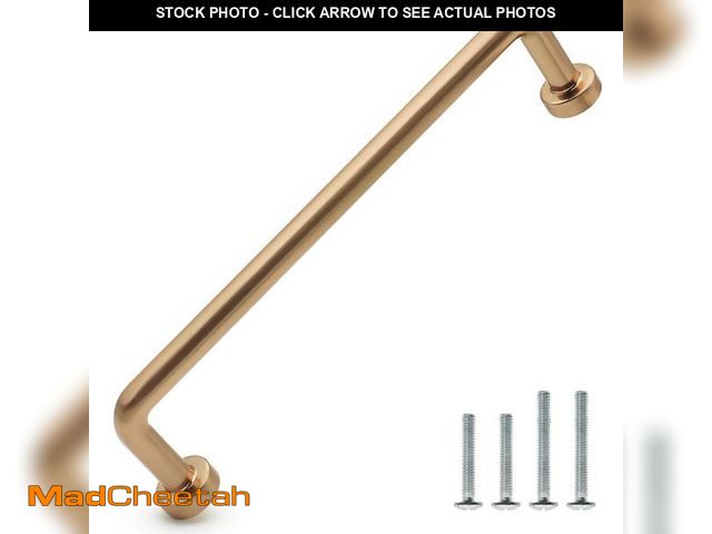 Lot 74-12382654 - FURFITT 10 Pack Champagne Bronze Cabinet Pulls 5 Inch(128mm) Hole Center Solid Zinc Alloy Drawer Dre...