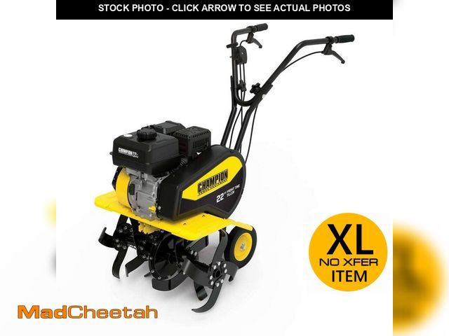 Lot 74-13665284 - Champion Power Equipment 22 in. 212 CC 4-Stroke Gas-Powered Front Tine Tiller with Reverse Assist - ...