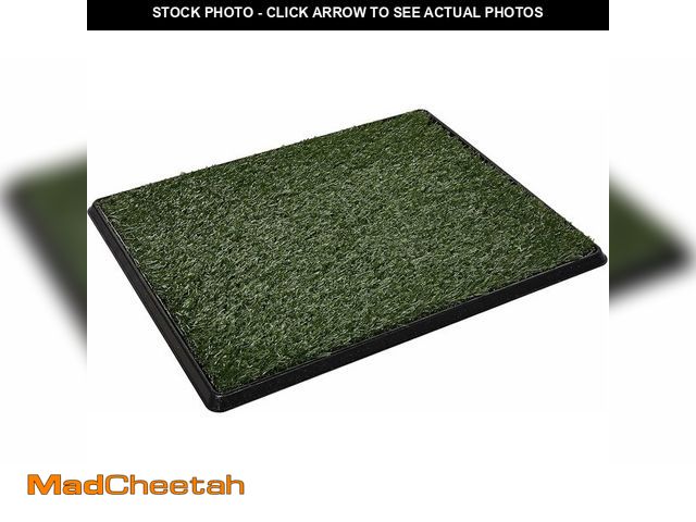 Lot 74-14581631 - Artificial Grass Puppy Pee Pad for Dogs and Small Pets - 20x25 Inch, Reusable 3-Layer Turf Pads for ...