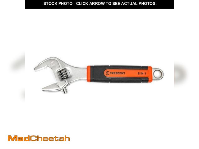 Lot 74-13772159 - Crescent 8 in. Adjustable Wrench with Cushion Grip - UNUSED