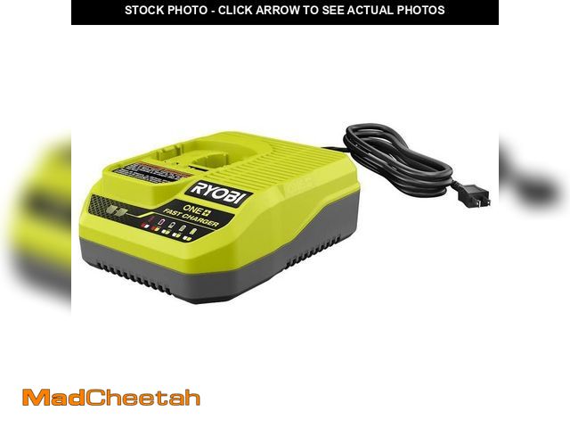 Lot 74-12797605 - RYOBI ONE+ 18V Fast Charger - UNUSED