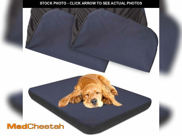 Lot 74-13568301 - Dog Bed Covers Replacement Washable 100% Waterproof Dog Bed Sheets, Soft &amp; Noiseless Pet Bed Cov...