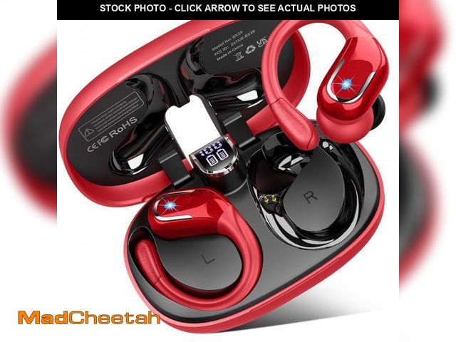 Lot 74-12222414 - Wireless Earbud, Bluetooth 5.4 Headphones 75Hrs Playtime, Bluetooth Earbuds Deep Bass Noise Cancelli...
