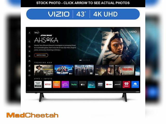 Lot 74-14261185 - VIZIO 43" Class 4K LED HDR Smart TV (V4K43M-08) - UNUSED