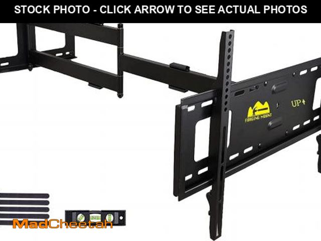 Lot 74-12512704 - FORGING MOUNT Long Extension TV Mount Full Motion Wall Bracket with 43 inch Articulating Arm for 37-...