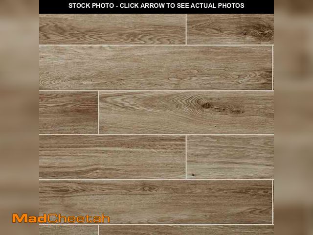 Lot 74-14589771 - Daltile Trace Meadow 6 in. x 36 in. Golden Brown Glazed Porcelain Floor and Wall Tile (14.5 sq. ft./...