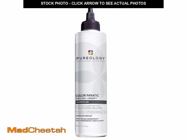 Lot 74-12606773 - Pureology Color Fanatic Top Coat + Sheer Clear Hair Toner | Hair Gloss Treatment | Clear Hair Glaze ...