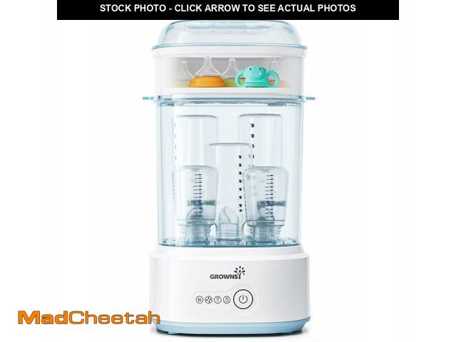 Lot 74-12698979 - Bottle Sterilizer and Dryer, Compact Electric Steam Baby Bottle Sterilizer (Esterilizador de Biberon...