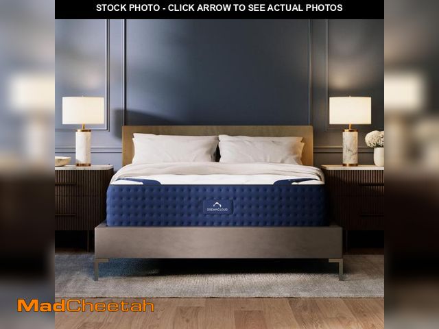 Lot 74-12226852 - DreamCloud 12" Twin Mattress - Luxury Hybrid Gel Memory Foam - 365 Night Trial - Premium Pressure-Re...