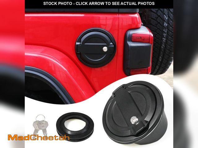Lot 74-12458479 - RERPRO Locking Gas Cap Cover Compatible with 2018-2025 Jeep Wrangler JL 2/4 Door 4XE Unlimited Sport...