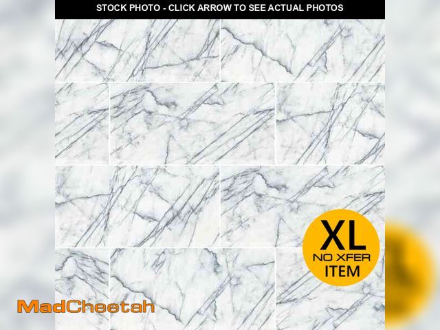 Lot 74-12681202 - MSI Raphael Gray 24 in. x 48 in. Polished Porcelain Marble Look Floor and Wall Tile (16 sq. ft. /Cas...
