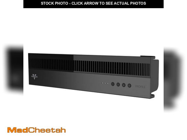 Lot 74-14193335 - Vornado Profile 25.94 in. 3 Fan Speeds Window Fan in Black with Reversable Airflow - UNUSED