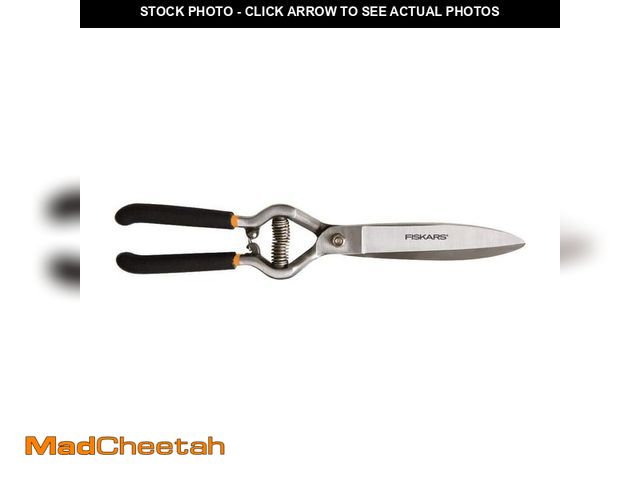 Lot 74-12584661 - *DIRTY*  Fiskars Forged Grass Bypass Shears *DIRTY*  - USED