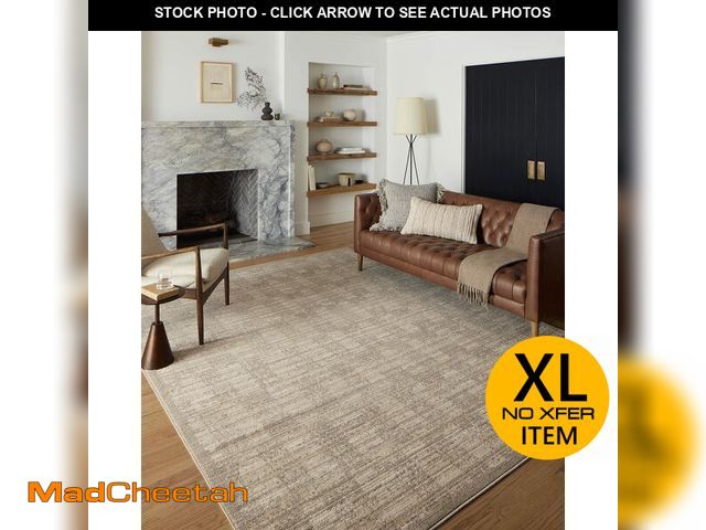 Lot 74-12660413 - Loloi Darby Collection DAR-07 Pebble/Sand 7'-10" x 10' Area Rug - UNUSED