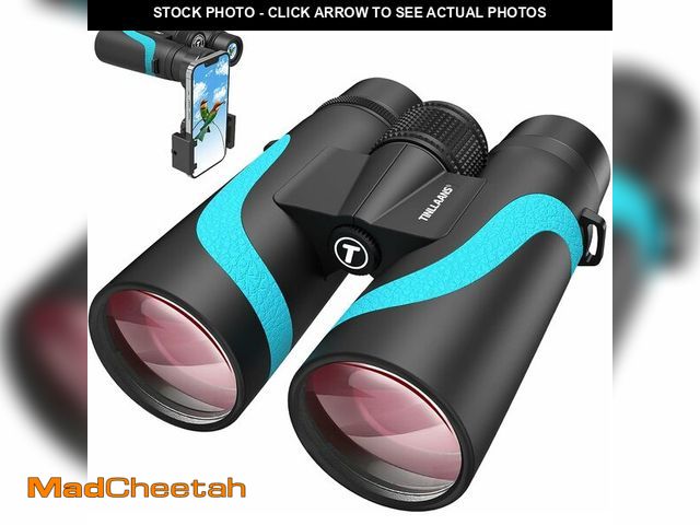 Lot 74-13620871 - 15x55 UHD Binoculars for Adults High Powered with Phone Adapter - Large View, BAK4 Prism, Waterproof...
