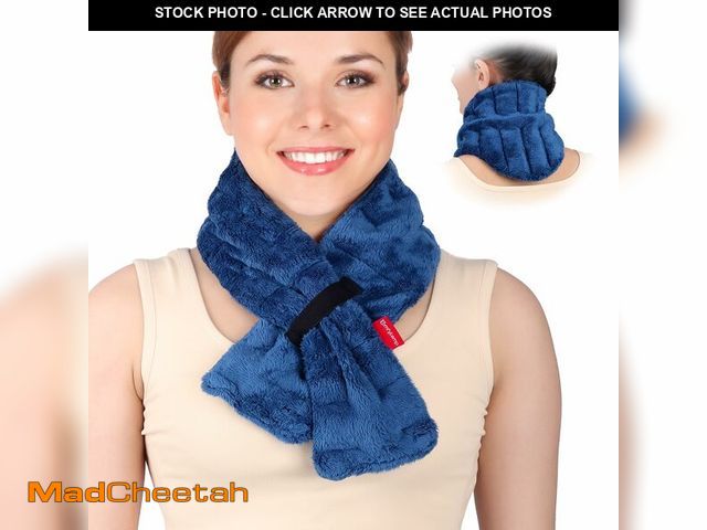 Lot 74-13541672 - Comfytemp Microwavable Heating Pad for Neck Shoulders, 33"Ãâ4", Moist Heat Neck Wrap Warmer for P...