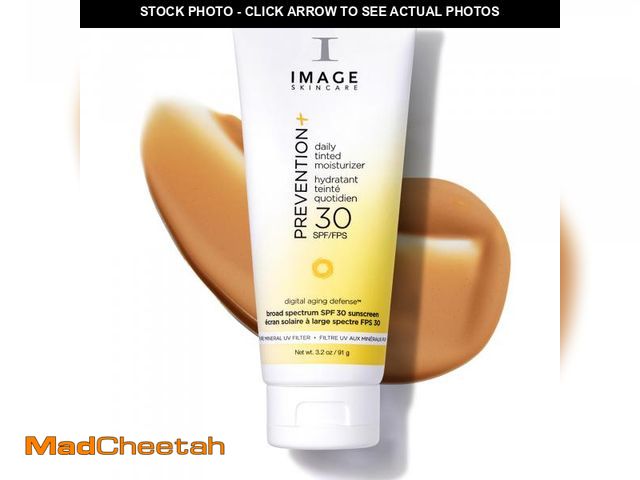 Lot 74-12308113 - IMAGE Skincare, PREVENTION+ Daily Tinted Moisturizer SPF 30 Sunscreen, No White Cast,  Exclusive, 3....