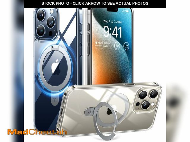 Lot 74-13630997 - TORRAS Magnetic Ostand for iPhone 15 Pro Max Case, [Military Grade Drop Tested][Compatible with MagS...