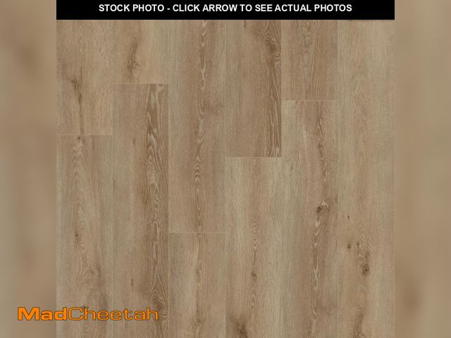 Lot 74-12408712 - (PALLET OF 23)Home Decorators Collection Virgil Island Oak 12 mm T x 8 in. W Waterproof Laminate Woo...