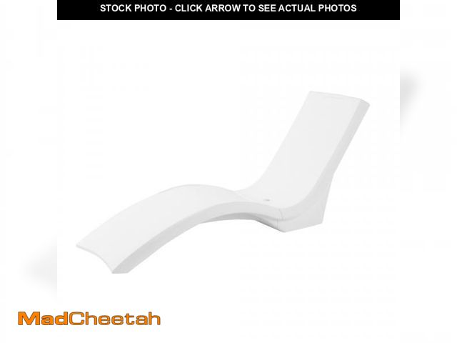 Lot 74-12101594 - Step2 Vero Pool Lounger, Fade-Resistant, Waterproof Patio Furniture, Pool Lounge Chair for Sun Shelf...