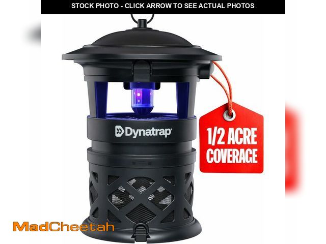 Lot 74-14305510 - Dynatrap DT1130SR 1/2 Acre Mosquito &amp; Flying Insect Outdoor Trap and Killer - Kills Mosquitoes, ...
