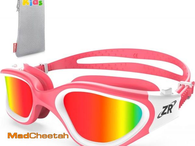 Lot 74-12223734 - ZIONOR Kids Swim Goggles, G1 MINI UV Protection Anti-Fog Polarized Swimming Goggles for Age 6-14 - U...
