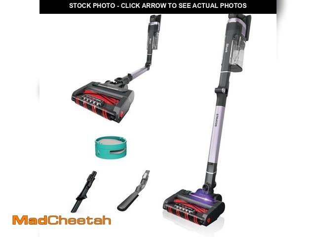 Lot 74-12691782 - *DIRTY/MISSING CHARGER* Shark Stratos Multiflex Bagless Cordless HEPA Stick Vacuum Cleaner, Clean Se...