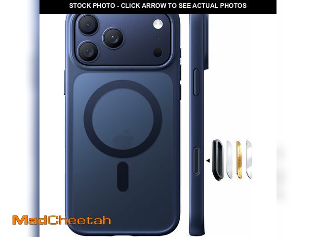 Lot 74-13996950 - TORRAS Magnetic Shockproof for iPhone 17 Pro Case, Camera Control, Fit for MagSafe, Military-Grade P...