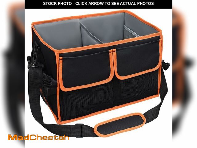 Lot 74-14264392 - Amerbro Large Grill Caddy with Paper Towel Holder - BBQ Caddy Organizer for Utensil, Condiment - Eas...