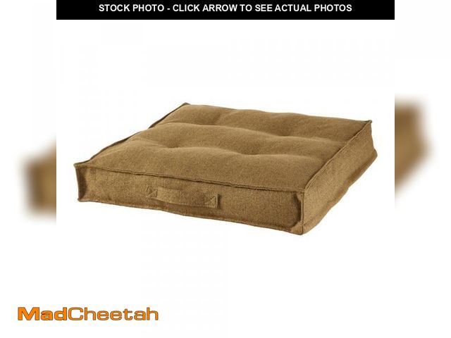 Lot 74-12146183 - Happy Hounds Milo Small Moss Square Tufted Polyester Pillow Dog Bed - UNUSED