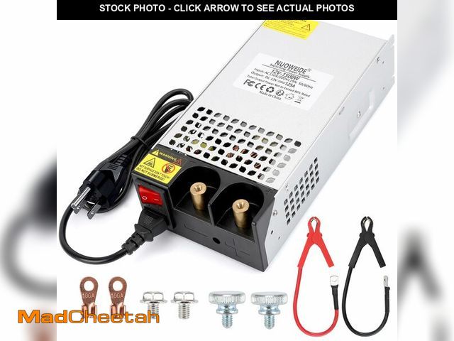 Lot 74-14143202 - 110V to 12V DC Converter 125A 1500W Power Supply, AC to DC Converter, 120V to 12V 125A Power Supply ...