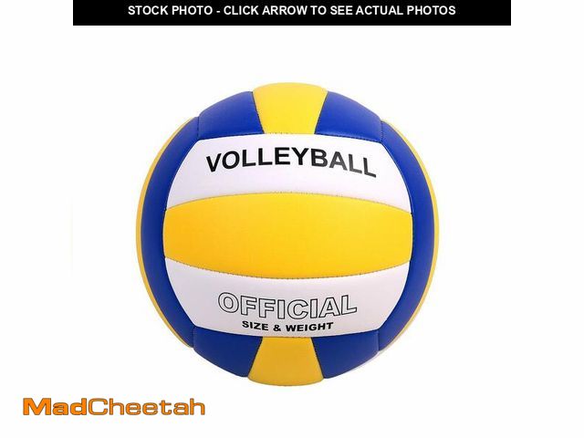 Lot 74-14274410 - YANYODO Official Size 5 Volleyball, Soft Indoor Outdoor Volleyball for Game Gym Training Beach Play ...