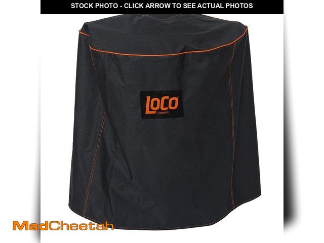 Lot 74-12746638 - LOCO Grill Cover for SmartTemp 22.5 in. Kettle with Stand - UNUSED