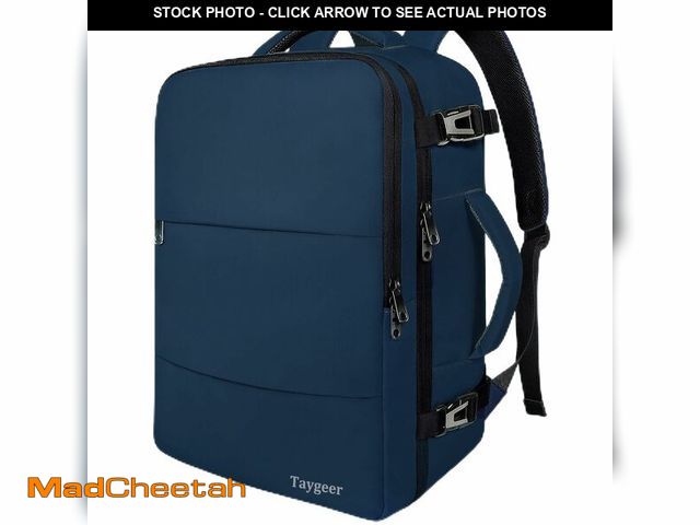 Lot 74-14214132 - Taygeer Carry On Backpack, 35L Travel Backpack for Women Airline Approved, Laptop Bag with Water Bot...
