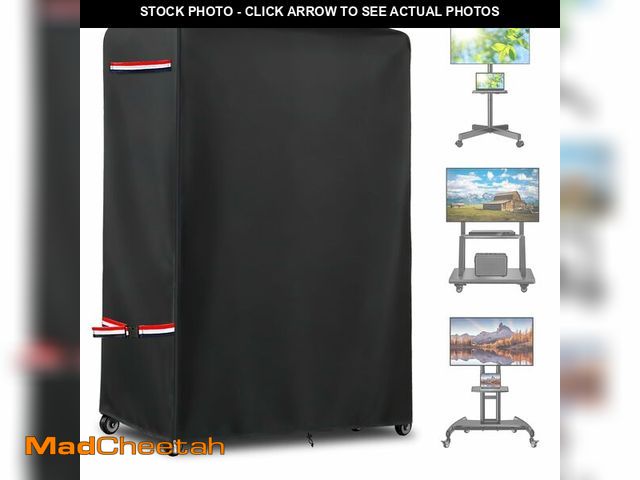 Lot 74-14212138 - Outdoor TV Cover 59 Inch Weatherproof for 60-65 Inch TV,With Zipper 600D Heavy-Duty Waterproof Outdo...
