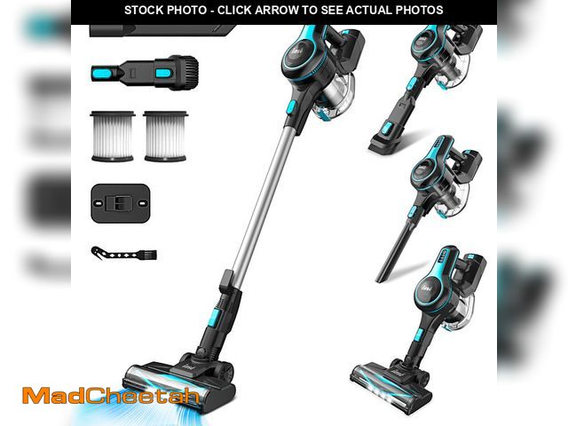 Lot 74-14287165 - INSE Cordless Vacuum Cleaner for Home,Upgraded 38kPa/50Mins Stick Vacuum Lightweight with Self-Stand...